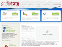 Tablet Screenshot of griffintate.com